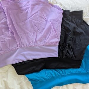 all in motion Athletic Shorts Set in Lavender, Black, Blue